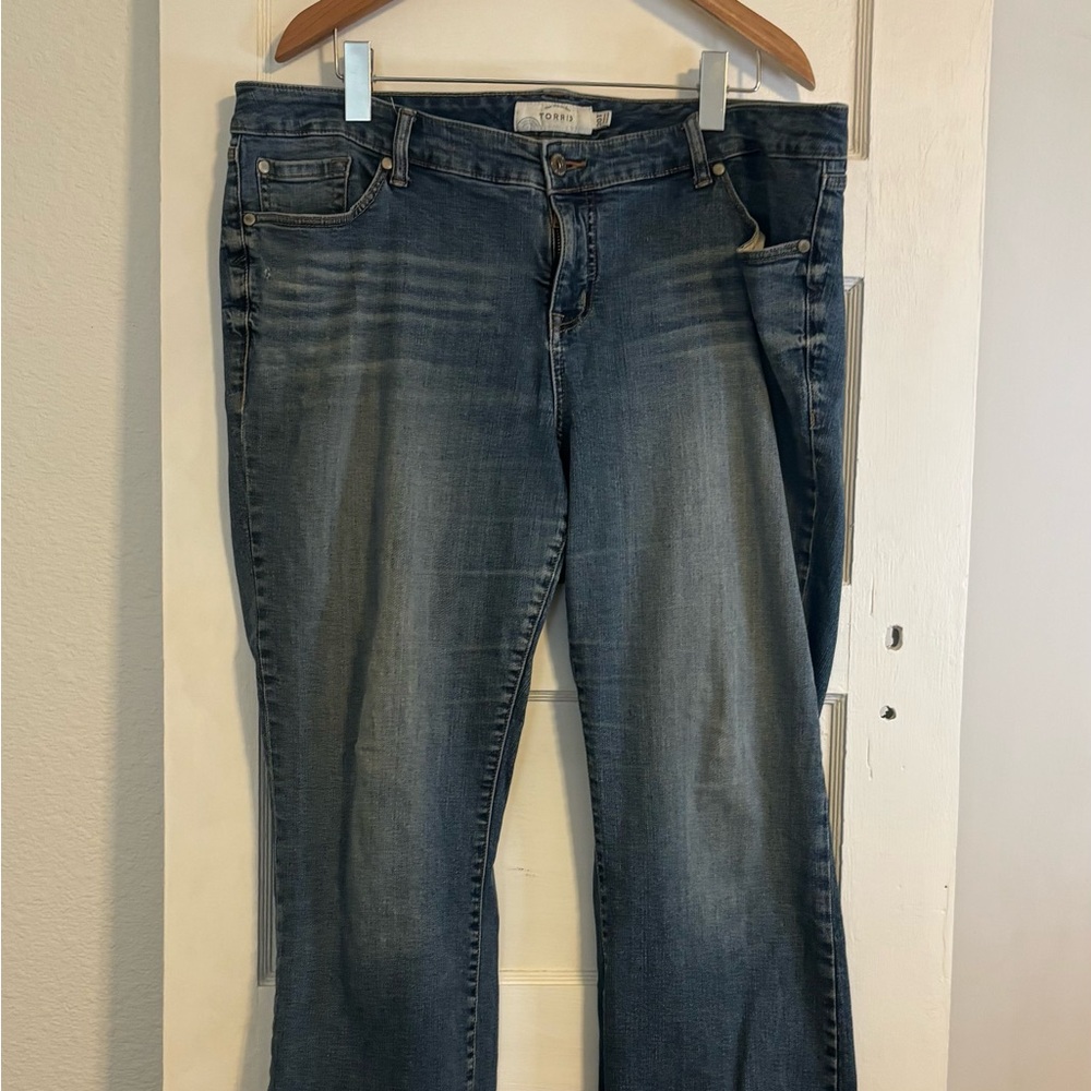 Ws 20T Torrid Jeans Mid rise slim boot